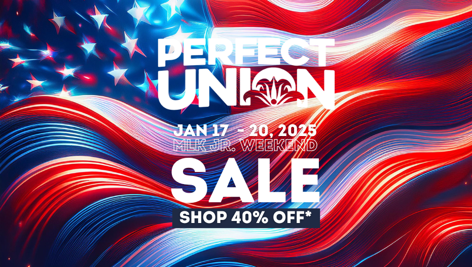 Celebrate Martin Luther King Jr. Day with 4 Day Weekend Sale at Perfect Union