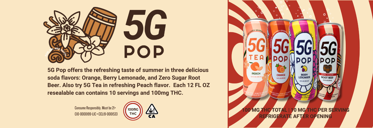 5G Pop and 5G Tea - Pop Sip and Enjoy