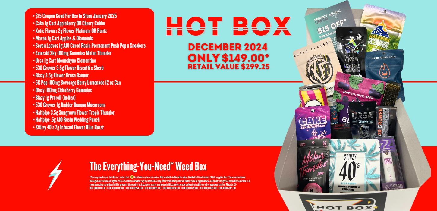 Best Holiday Gift Perfect Union Wild Seed Wellness Decemmber 2024 Hot Box Poster