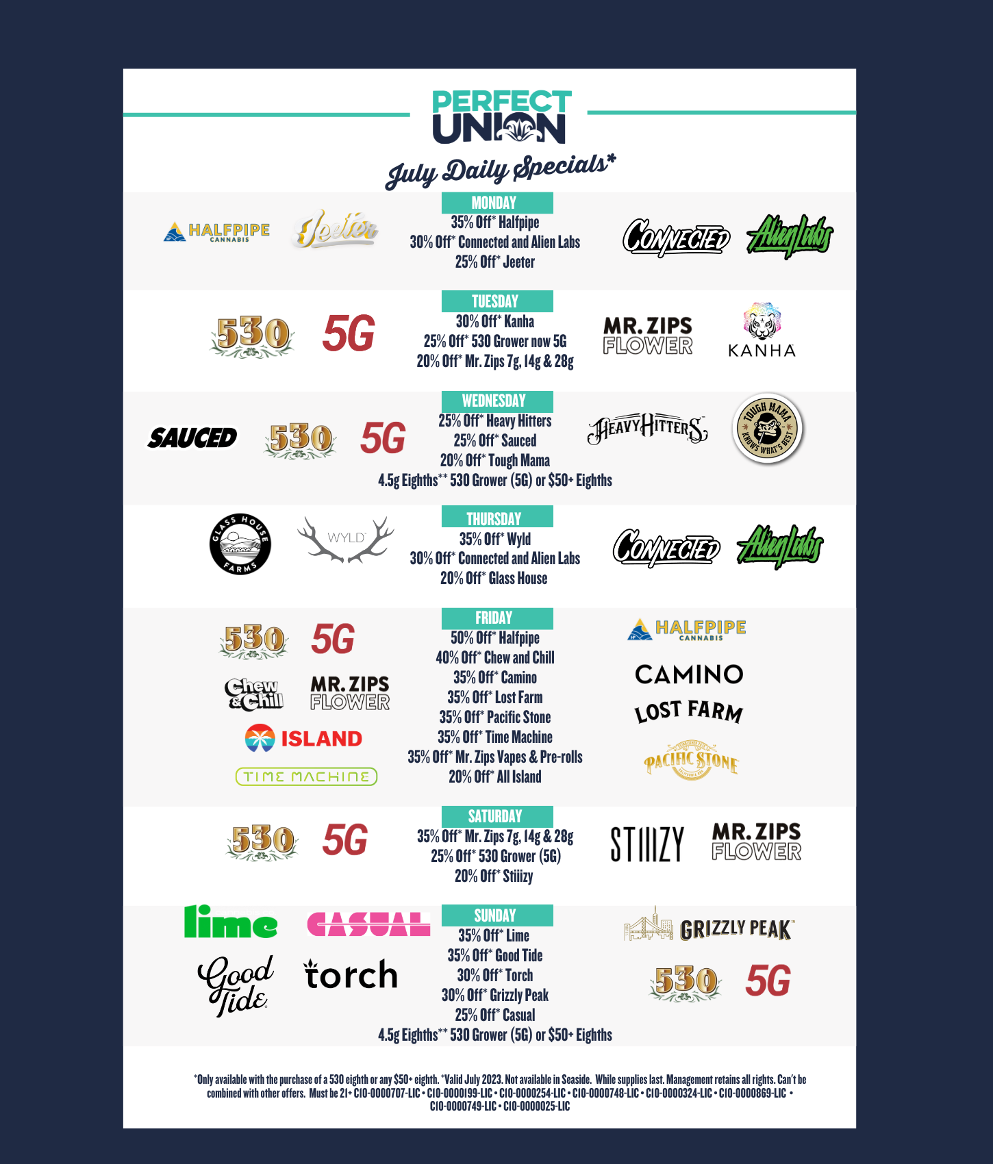 Northside Sacramento Dispensary Menu | Perfect Union Weed Dispensary