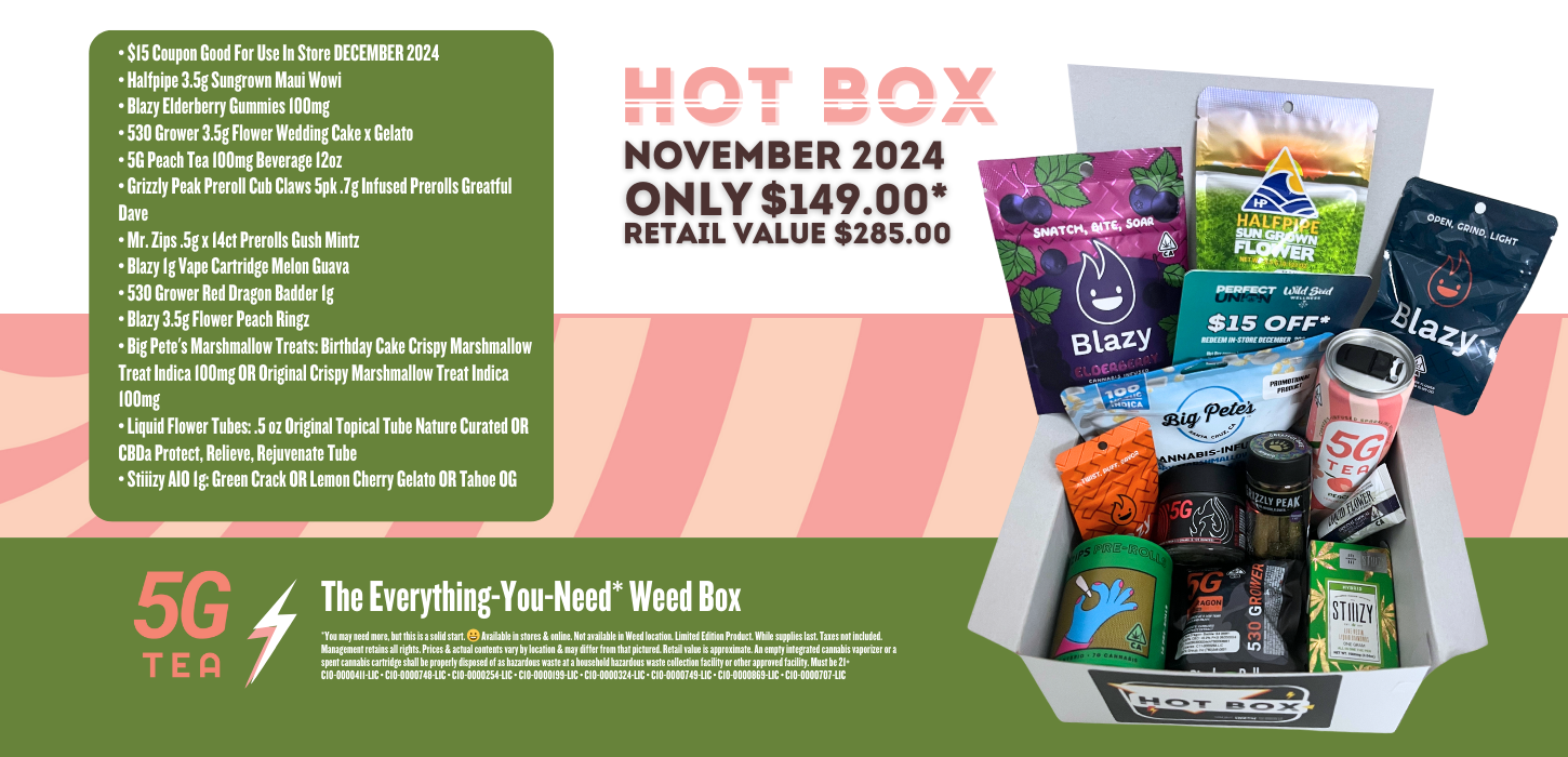 Perfect Union Wild Seed Wellness November 2024 Hot Box Poster